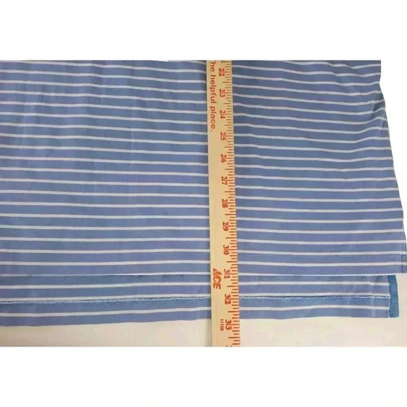 Polo by Ralph Lauren Men's  Blue & White  Striped Polo Shirt Size XL - Picture 8 of 13